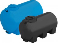 Черный бак для воды ATH-500 с поплавком Aquatech - Теплоторг