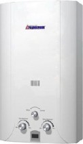 Водонагреватель проточный газовый (газовая колонка) Etalon Y 10 TI + Труба дымоходная - Теплоторг