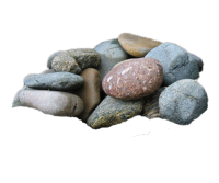 Камень для каменки микс "Премиум": кварц, яшма, жадеит, 15 кг. - Теплоторг