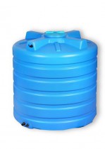 Синий бак для воды ATV-1000 с поплавком Aquatech - Теплоторг